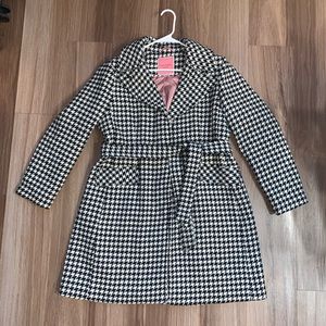 Kate Spade Houndstooth Coat